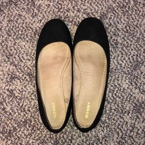 Old navy Faux suede ballet flats